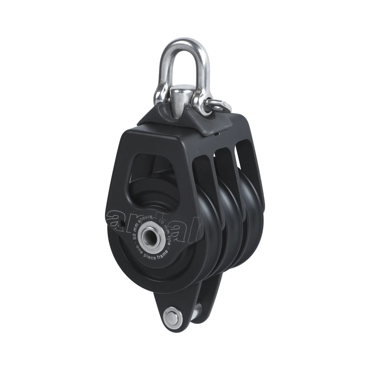 Antal 50mm OPF Triple Block w/ Becket, Cam Cleat