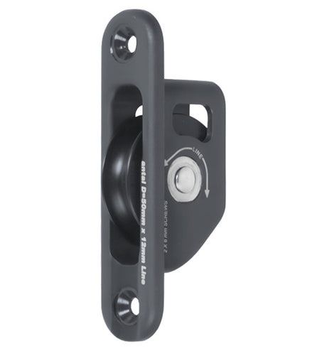 Antal 50mm Mast Block Single Sheave
