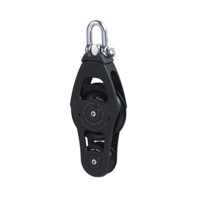 Antal 60mm OPF Single Fiddle Web Block, Cam Cleat