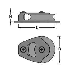 Antal 70mm OPF Single Foot Block