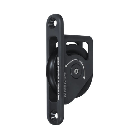 Antal 80mm Mast Block Single Sheave