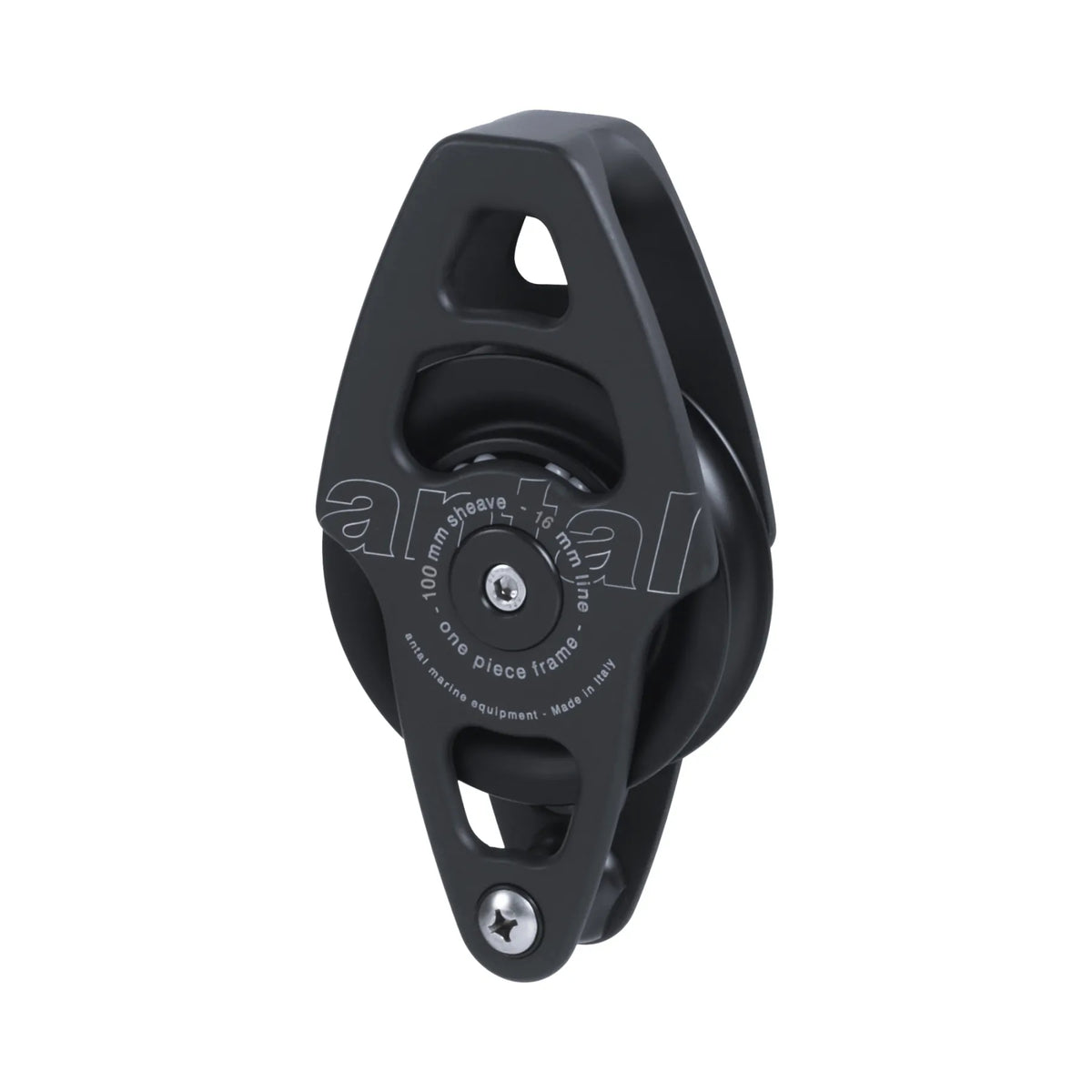 Antal 100mm OPF Single Web Block w/ Becket