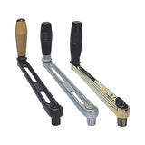 Antal Yellow Bronze Handle Wooden Grip