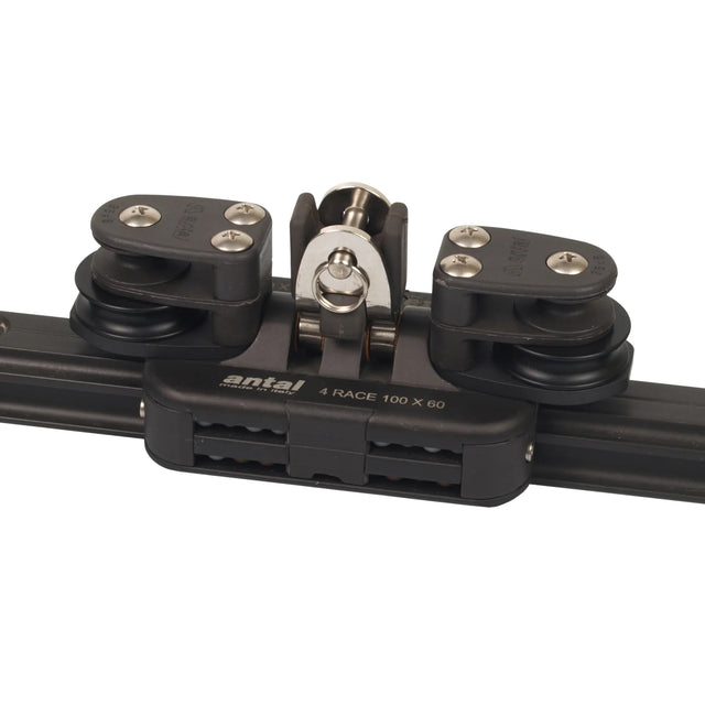 Antal 26X20 Track BB Size 100, Car Stand-Up Toggle, 2 Sheaves, 2 Beckets