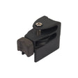 Antal 31x21 Track End Fitting, 45mm Single Sheave, Becket