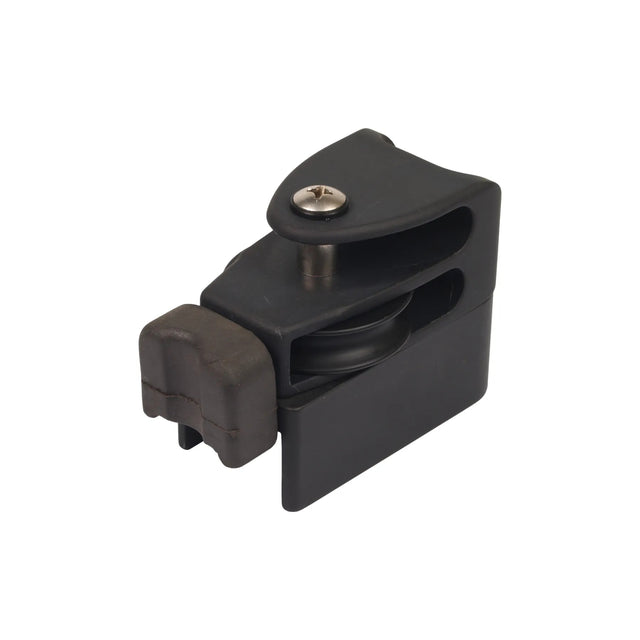 Antal 31x21 Track End Fitting, 45mm Single Sheave, Becket