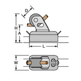 Antal 31x21 Track 190 BB Genoa Car w/ Beckets