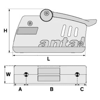 Antal Stopper V-Cam R814 Size 12/14 - Single