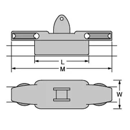 Antal 4Race M47 Main Car 230 +1X PAD-EYE D14 + 2X Double
