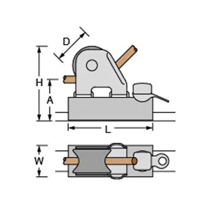 Antal 26X4 T-Track Genoa Car