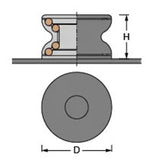 Antal Tulip Turning Sheave 100 Diameter