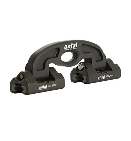 Antal 24x16 Mast Track, HS24 Double Head Slider w/ Soft Link