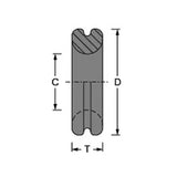 Antal Solid Ring D50 X 120 T32 ALU