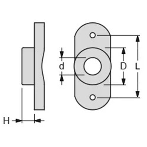Antal Mast Low Friction Ring RF18.40