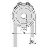 Antal Ring Sectorring D53.10 Without Snap-loop