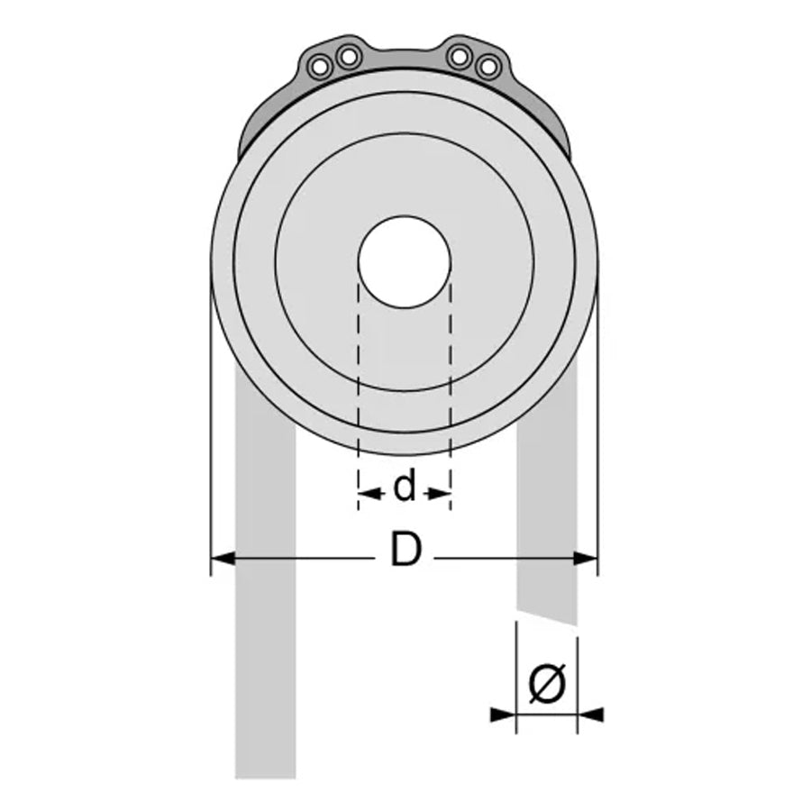 Antal Ring Sectorring D63.12 Without Snap-loop