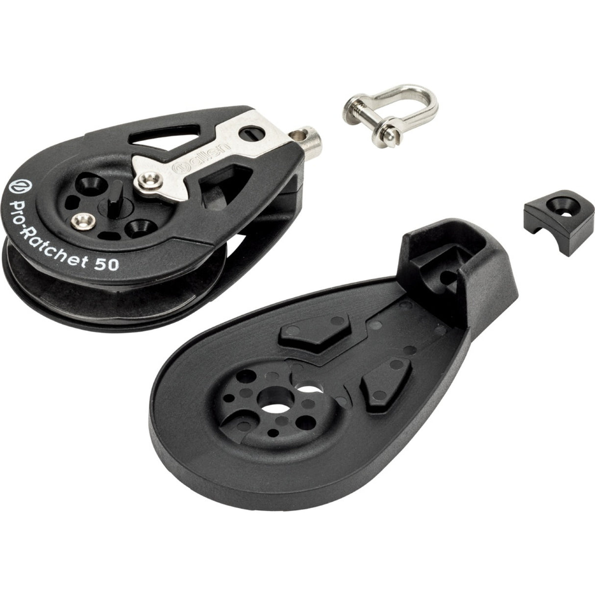 Allen Brothers 50mm Switchable Ratchet Block with Cheek Adaptor