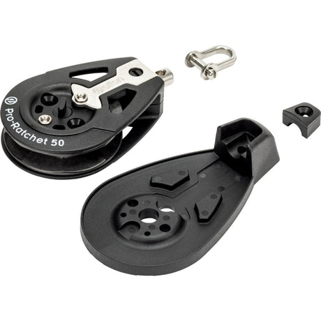 Allen Brothers 50mm Switchable Ratchet Block with Cheek Adaptor