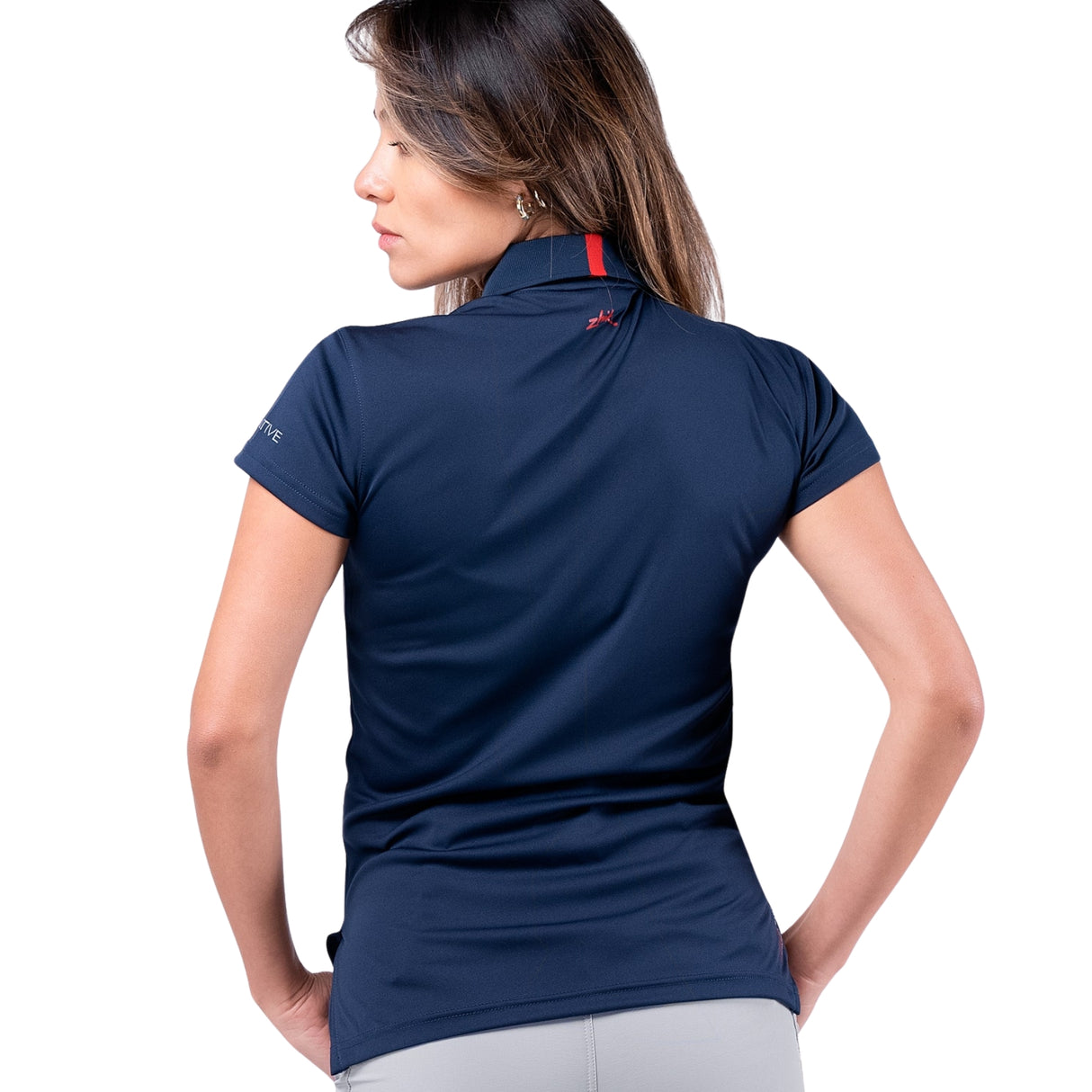 Zhik Womens UVActive Zip Sports Polo
