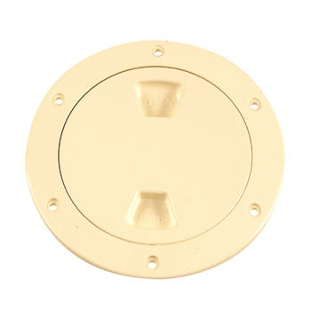 Beckson Deck Plate 4" Scr Bei