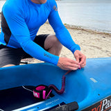 Vaikobi 2-Piece Ocean Paddling Calf Leash - Pink