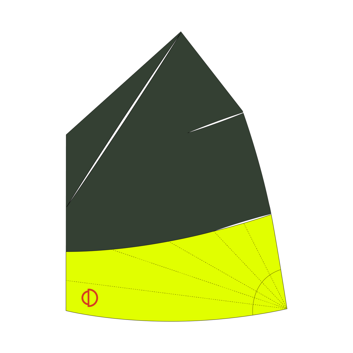 CD Sails Optimist DRS Semi-Radial Mainsail
