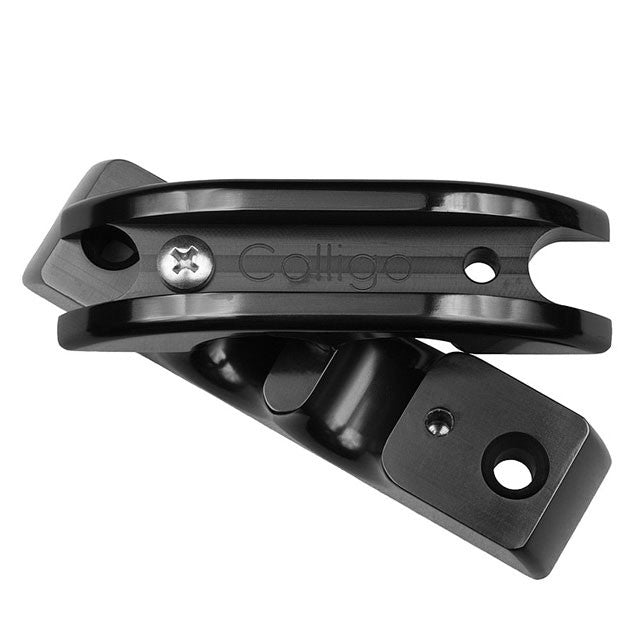 Colligo Marine Line Guide, 2 piece, 2 Line, Black for 1.25" dia Stanchions