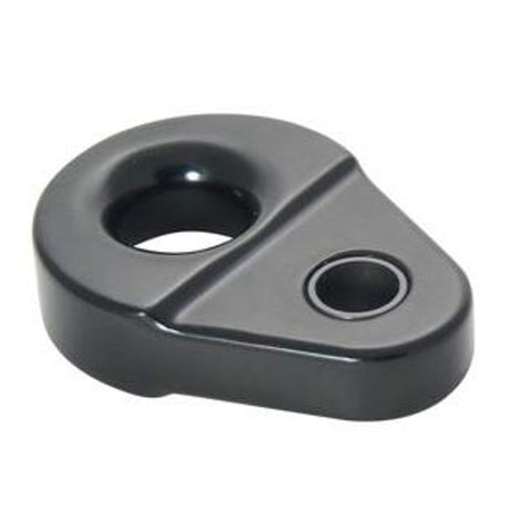 Colligo Marine Carbon Chainplate/Male Distributor, Black, 1/2", Open