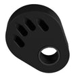 Colligo Marine Carbon Chainplate/Male Distributor, Black, 7/8"