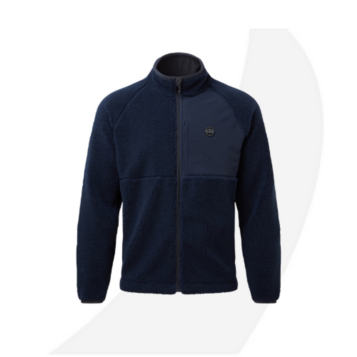 Gill Cromarty Fleece (Ash, Navy)