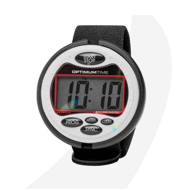 Optimum Time OS Series 3 Sailing Watch, White