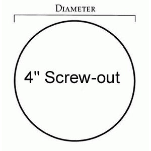 Beckson Gasket Only 4"SCR DP
