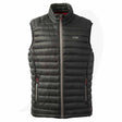 Gill Hydrophobe Down Vest Charcoal Red