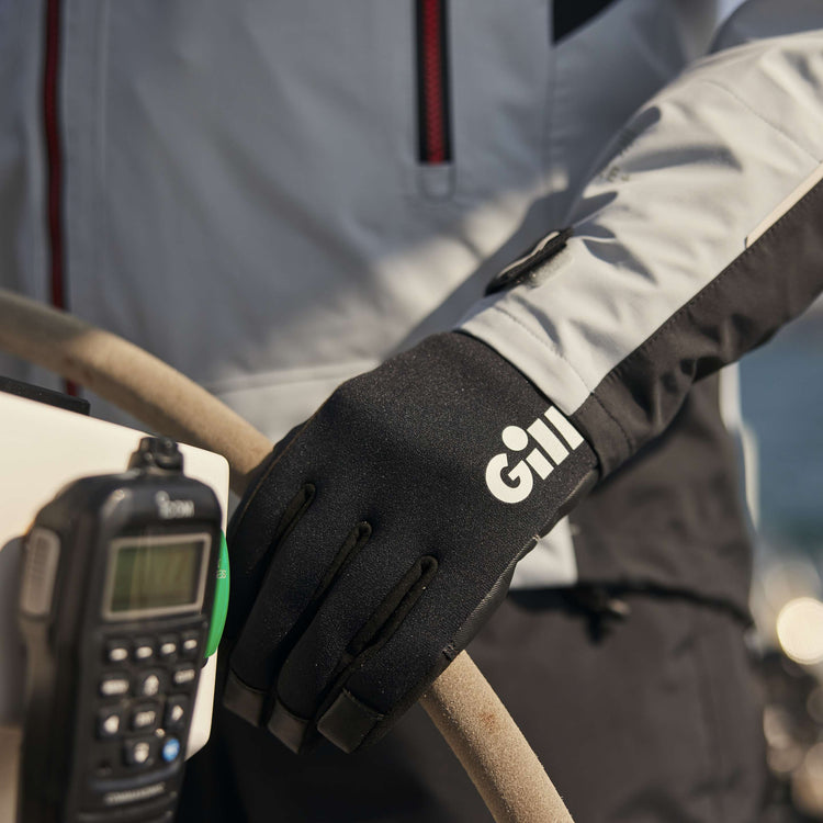 Gill 3 Season Sailing Gloves - Black