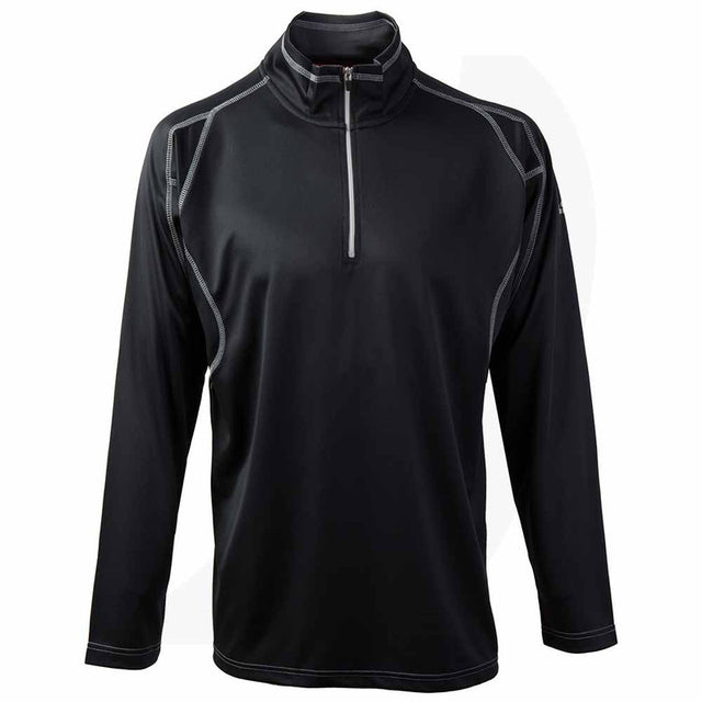 Gill UV Tec 1/4 Zip L/S Black