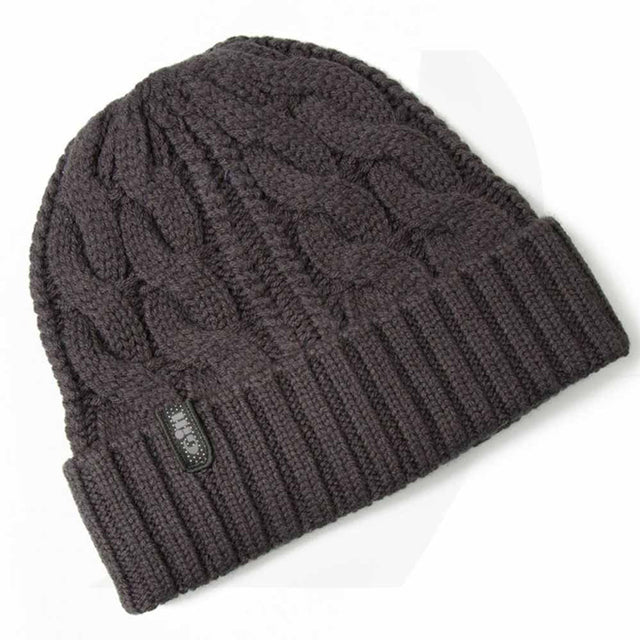 Gill Cable Knit Beanie Graphite