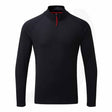 Gill Men's UV Tec Long Sleeve Zip Tee (Black, Grey, Navy, White)