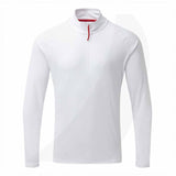 Gill Men's UV Tec Long Sleeve Zip Tee (Black, Grey, Navy, White)