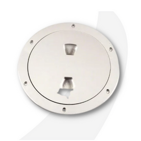 Beckson DP60-W Screw-Out Deck Plate