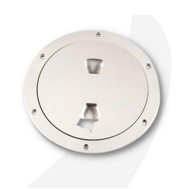 Beckson DP60-W Screw-Out Deck Plate