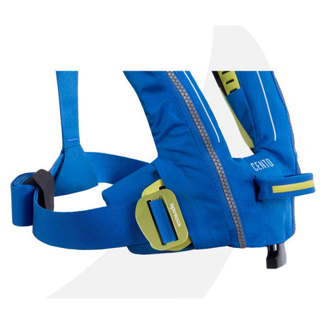 Spinlock Deckvest Cento Junior 100N Lifejacket Harness Pacific Blue