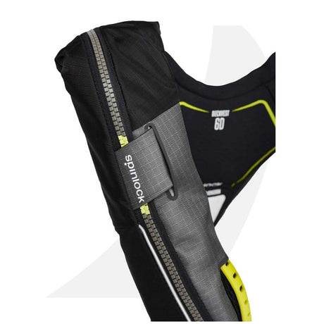 Spinlock Deckvest Lifejacket Harness 6D 170N Black w/HRS