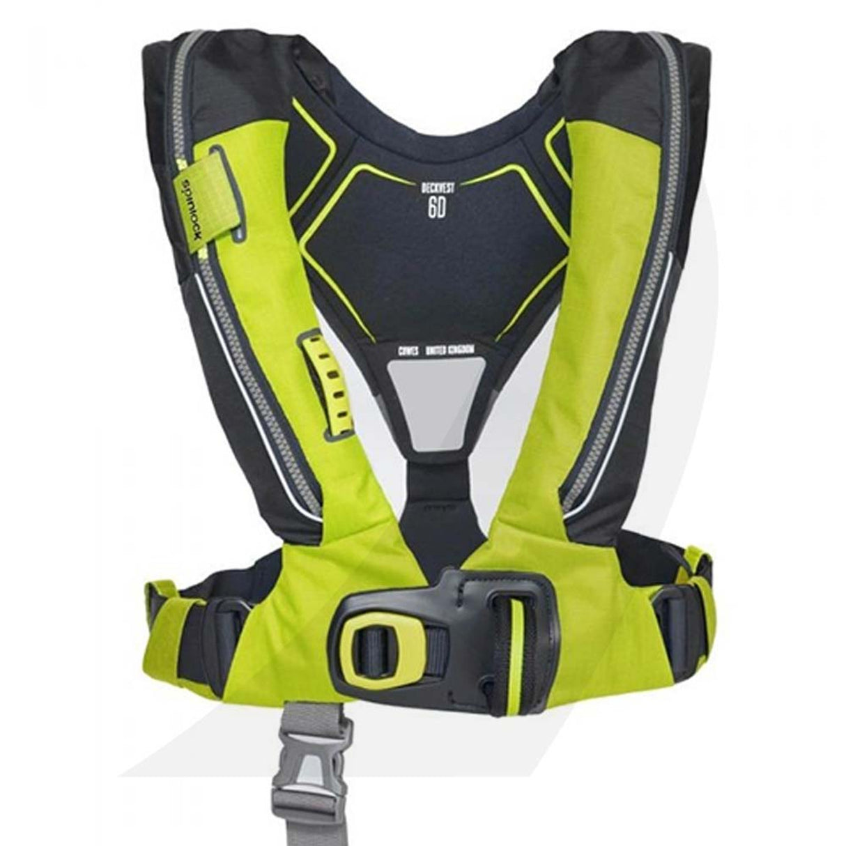 Spinlock Deckvest Lifejacket Harness 6D 170N Citrus Yellow w/HRS