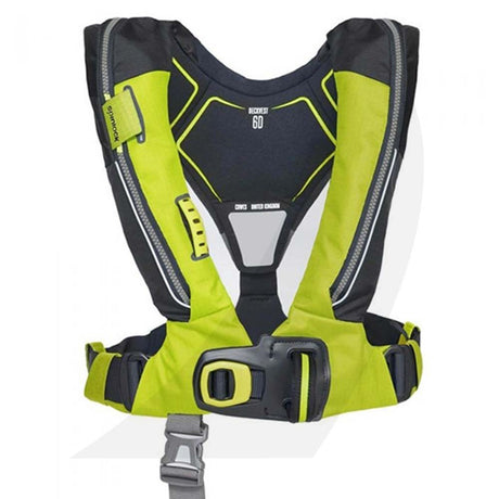 Spinlock Deckvest Lifejacket Harness 6D 170N Citrus Yellow w/HRS