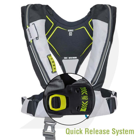 Spinlock Deckvest Lifejacket Harness 6D 170N Tropical White w/HRS