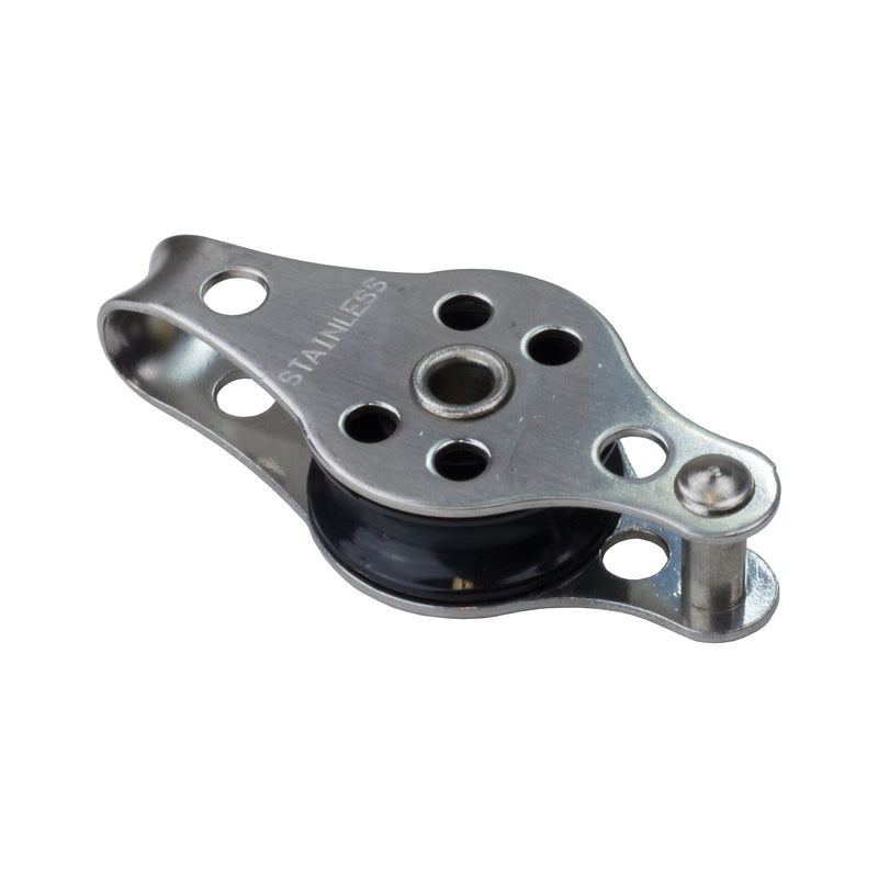Optiparts Halyard Block with 22mm Sheave and Becket