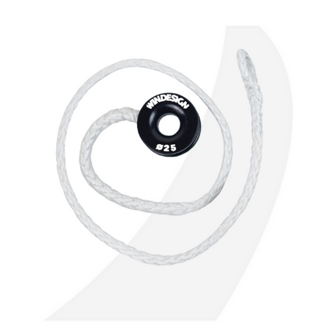 Optiparts Halyard with low friction ring