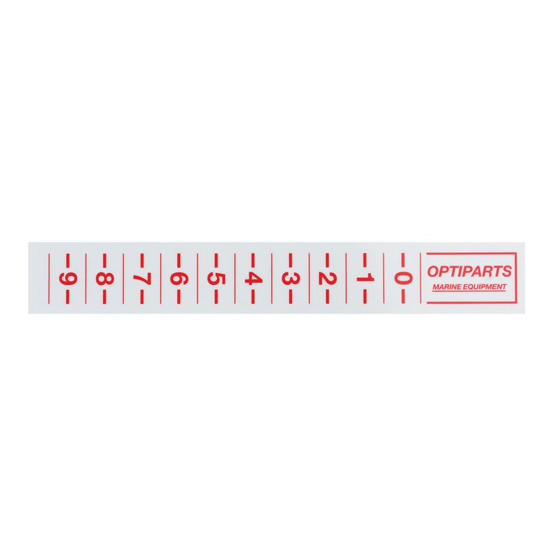 Optiparts Trim Strip Pack of 20 - Red
