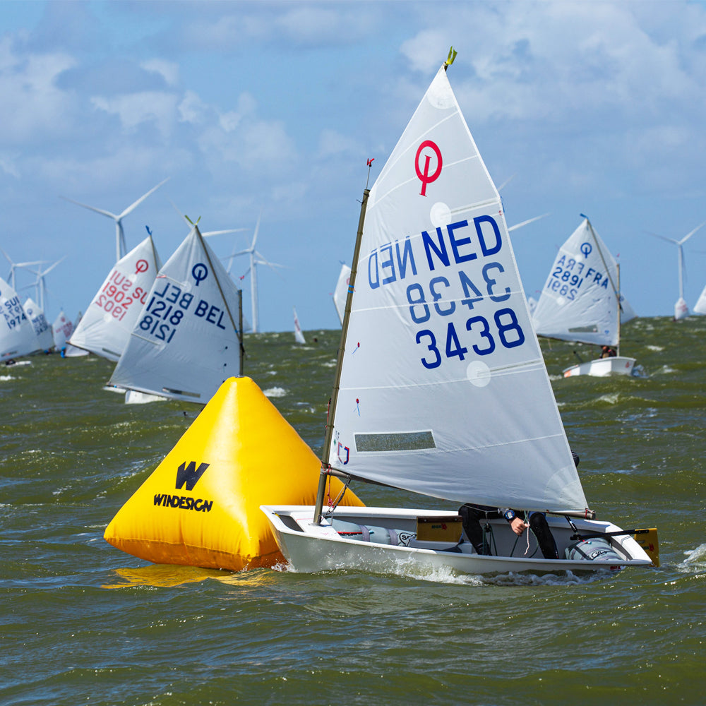Opti Windesign Sailing Pyramid Racing Mark 140 x 140 x 120 cm