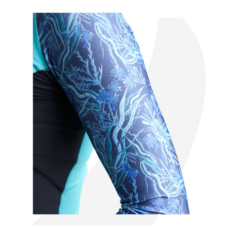 Rooster Womens Rash Top-Long Sleeved